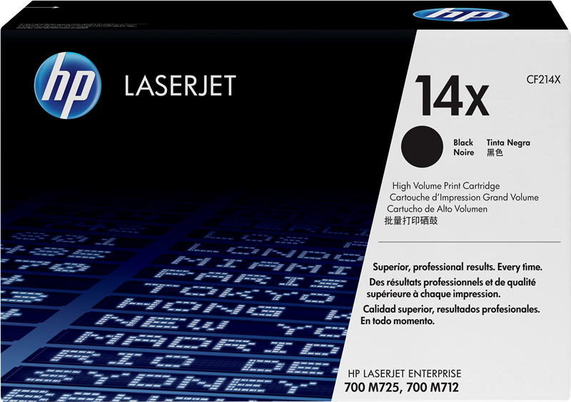 HP Toner 14X (CF214X) noir