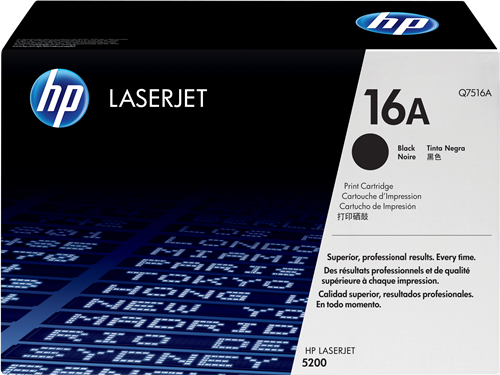 HP Toner 16A (Q7516A) noir