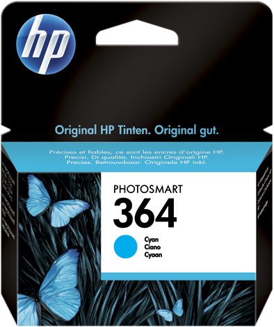 HP cartouche encre 364 cyan