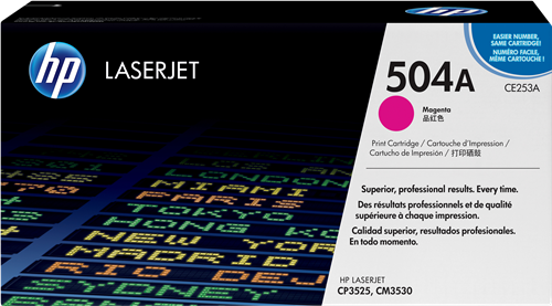 HP toner laser magenta CE253A, 7000 pages