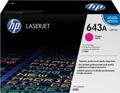 HP Toner 643A (Q5953A) magenta