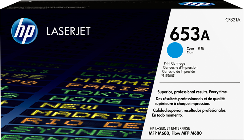 HP Toner 653A (CF321A) cyan