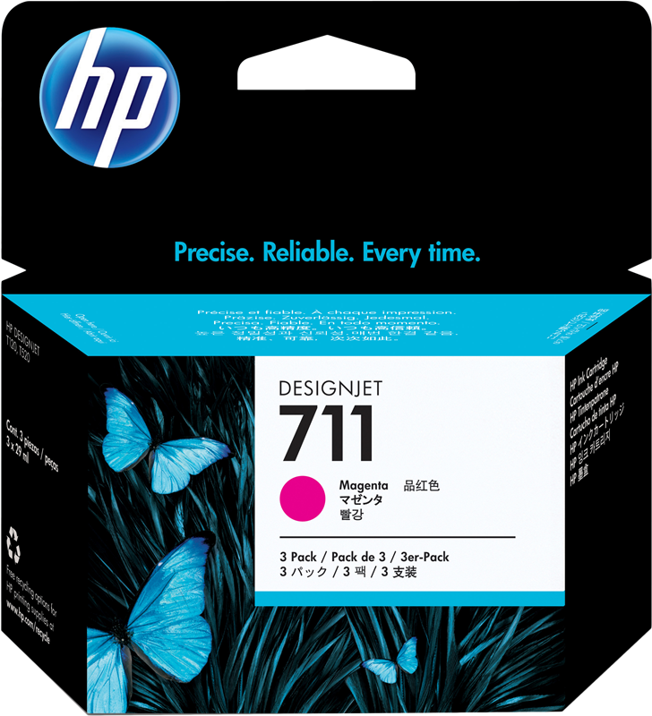 HP Multipack 711 (CZ135A) magenta