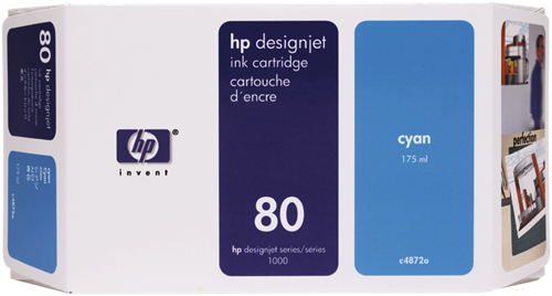 HP cartouche encre 80 cyan