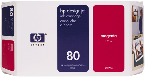 HP cartouche encre 80 magenta