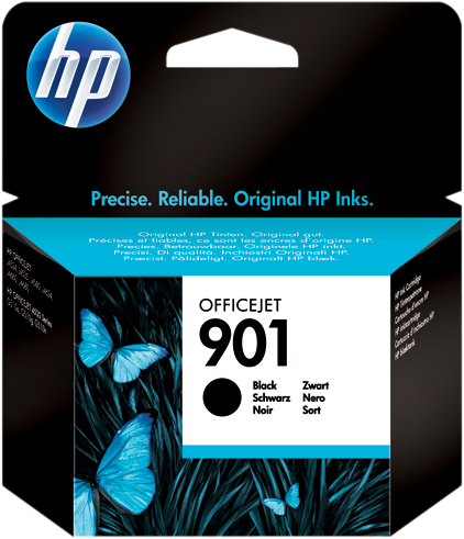 HP Cartouche encre 901 (CC653AE) noir