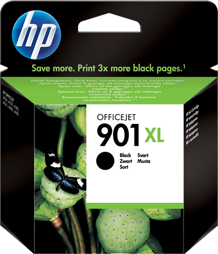 HP Cartouche encre 901 XL (CC654AE) noir