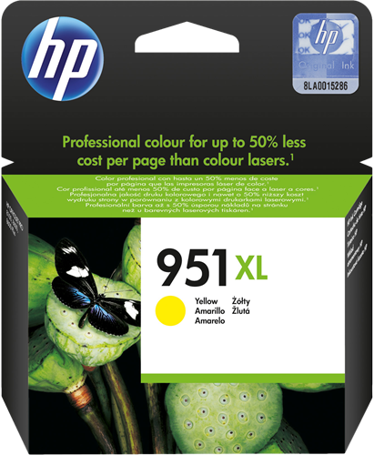 HP cartouche encre 951XL jaune