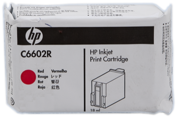 HP SPS (C6602R)Cartouche encre Rouge