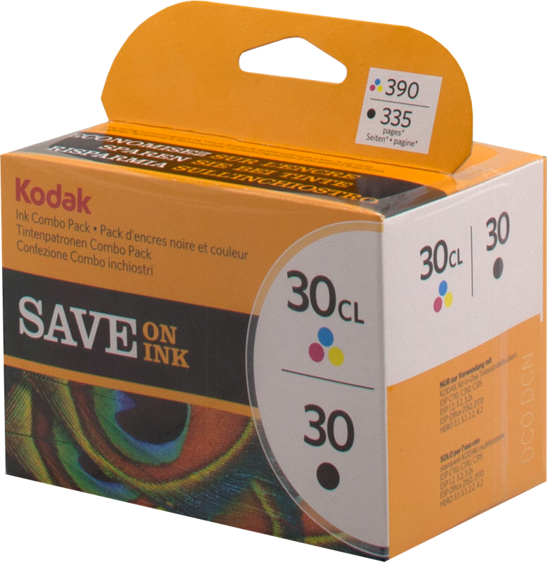 Kodak cartouche double pack, multipack noir / color