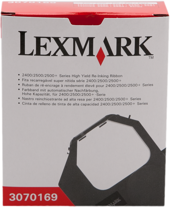 Lexmark ruban 3070169 (11A3550) noir