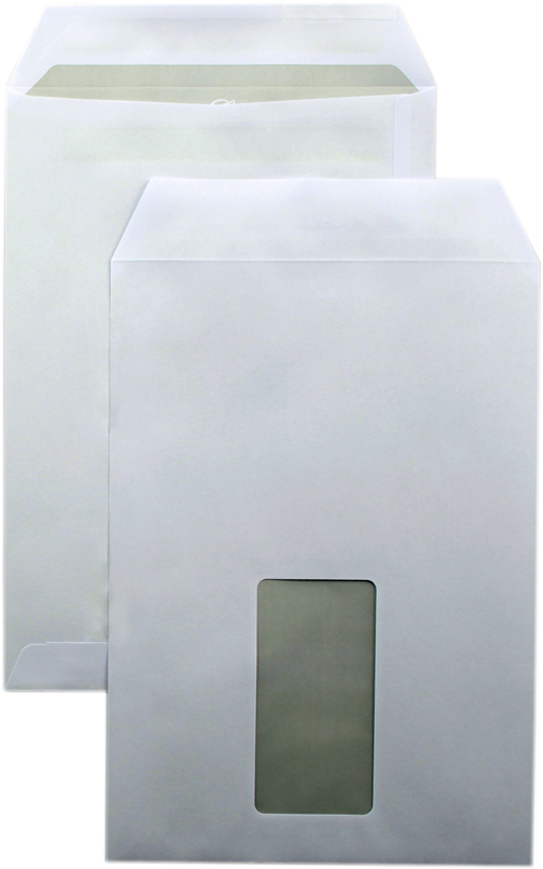 MAILmedia Enveloppes C5 auto-adhésives, avec fenêtre, 500 pcs