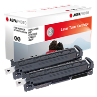 Compatible avec HP 410X (CF410XD) Agfa Photo APTHPCF410XDUOE Multipack Noir