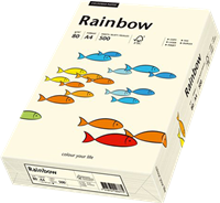 Papyrus Ramette de 500 feuilles de papier multifonction Rainbow A4 80 g/mÂ² (beige clair)