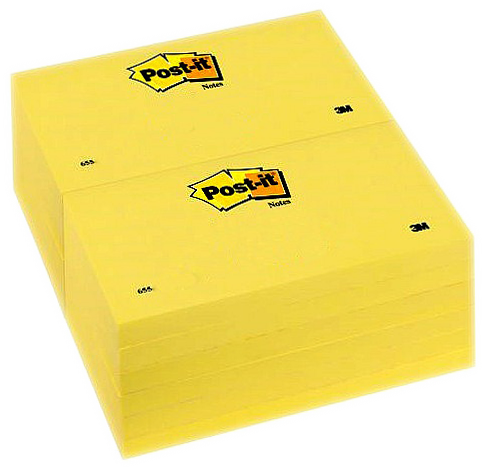 Post-It Notes autocollantes (127x76mm)