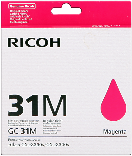 Ricoh cartouche encre GC-31M magenta