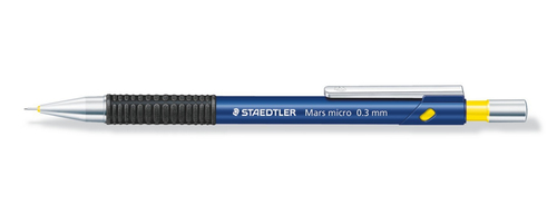 STAEDTLER Porte-mines Mars micro, bleu, mine 0,3 mm