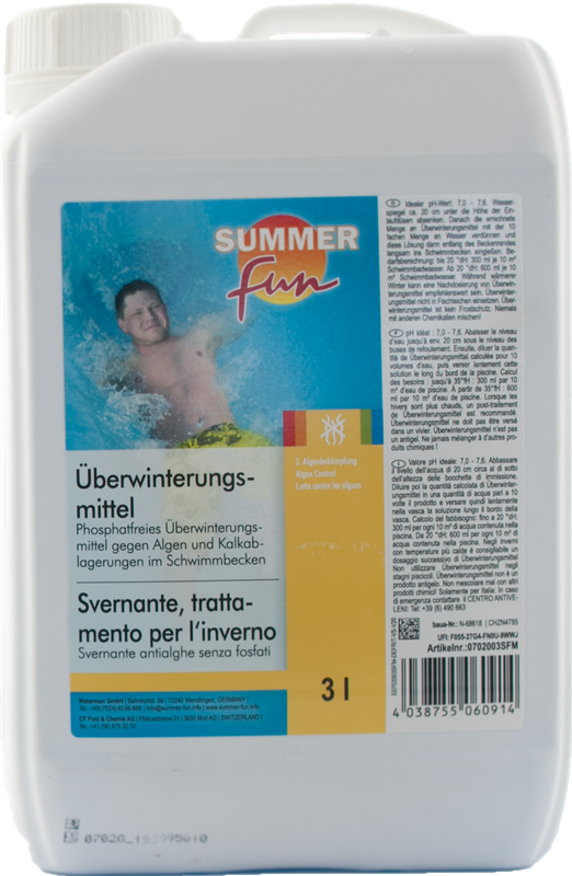 Summer Fun Agent de protection Hivernage 3 L