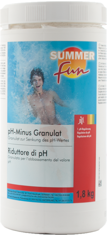 Summer Fun Granules pH-Minus Summer Fun 1,8 kg (0811001SFM)