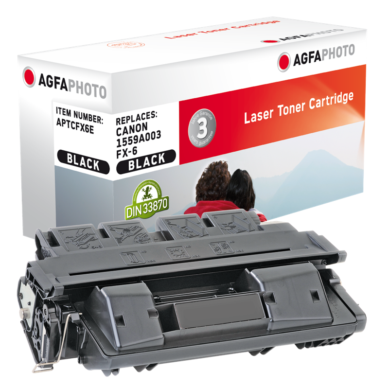 Compatible avec HP Agfa Photo APTCFX6E Toner Noir