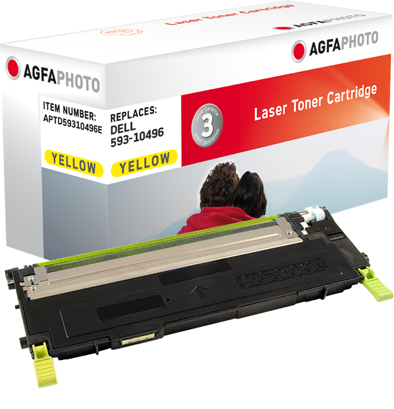 Compatible avec Dell Agfa Photo APTD59310496E Toner Jaune