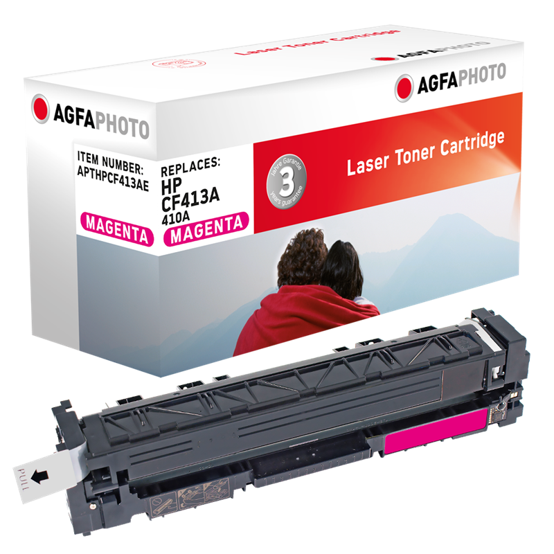 Compatible avec HP 410A (CF413A) Agfa Photo APTHPCF413AE Toner Magenta