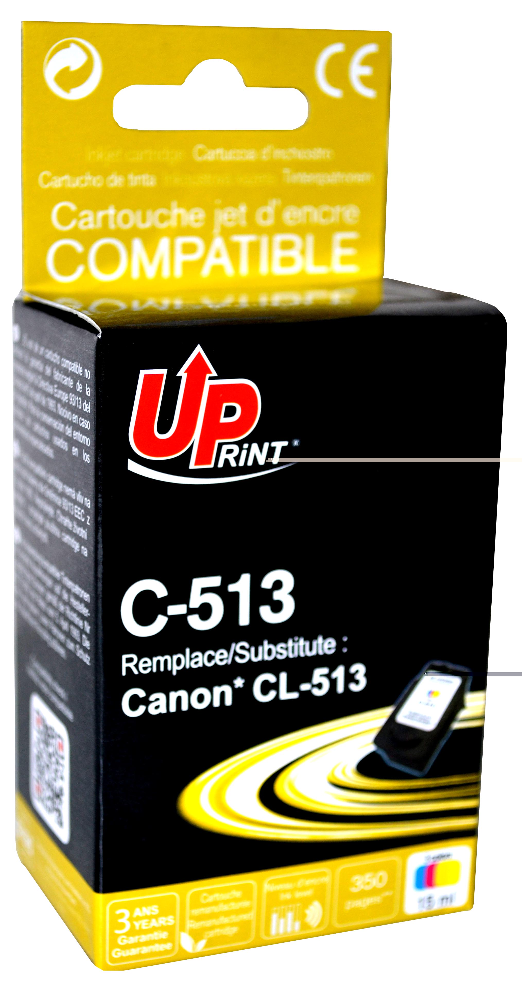 Cartouche PREMIUM compatible CANON CL-513 couleur