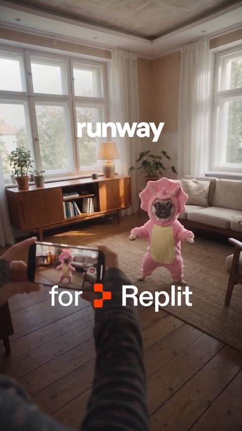 @replit — instagram — Visual integration