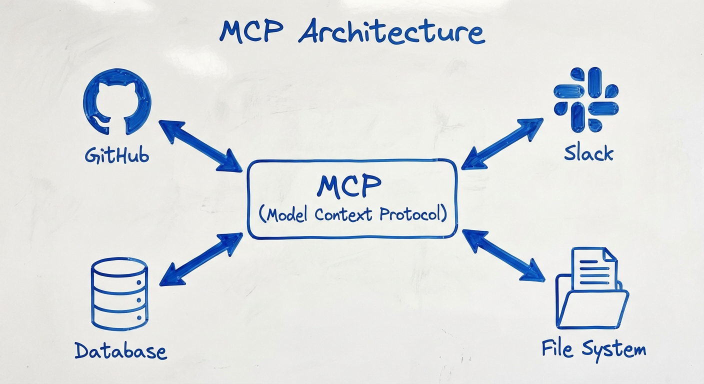 MCP 아키텍처 다이어그램