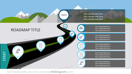 12 Road Map Infographics PowerPoint Templates for Product Release ...