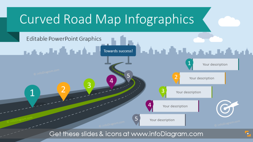 roadmap graphic for powerpoint