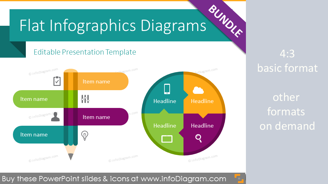 powerpoint infographic lists