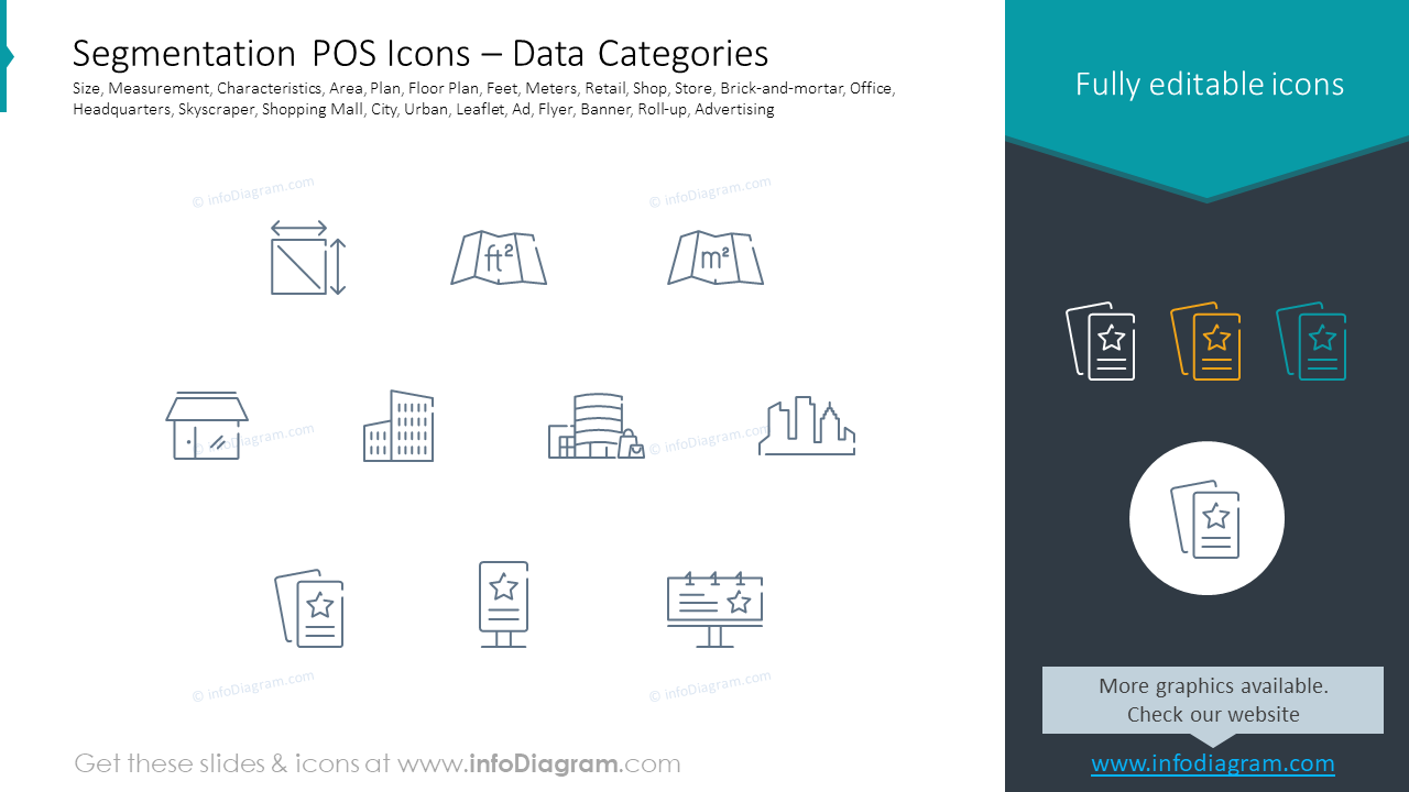 Segmentation POS Icons – Data Categories