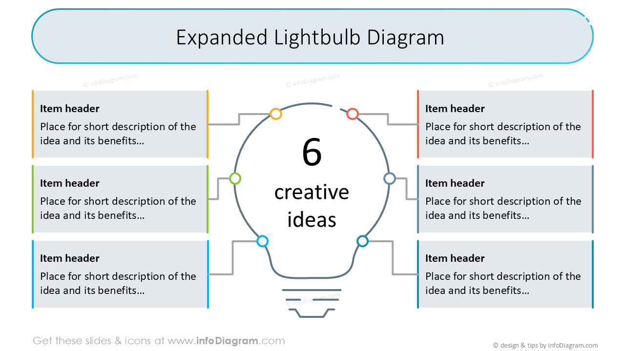 Free Sample of Diagrams and Icons (PPT Template)
