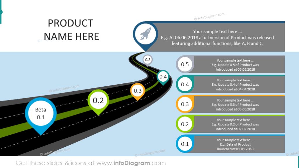 3d-curved-road-map-powerpoint-journey-highway-infographic