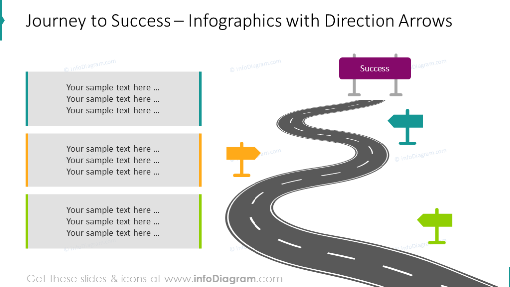 3d-curved-road-map-powerpoint-journey-highway-infographic