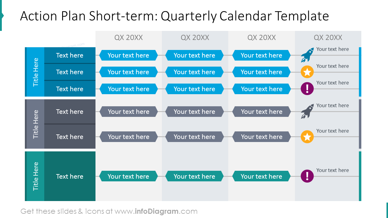 Quarterly Action Plan Template for PowerPoint!