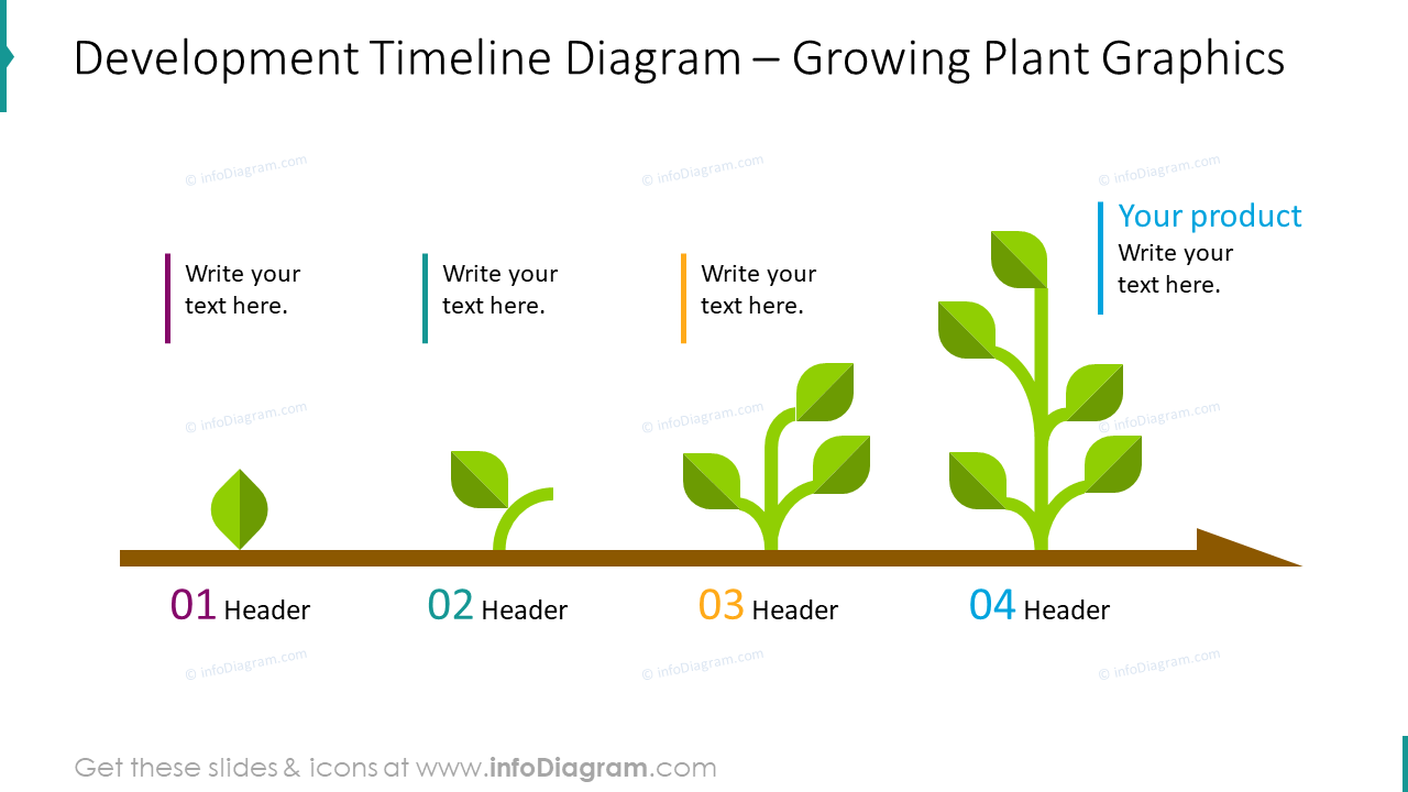 Development timeline diagram