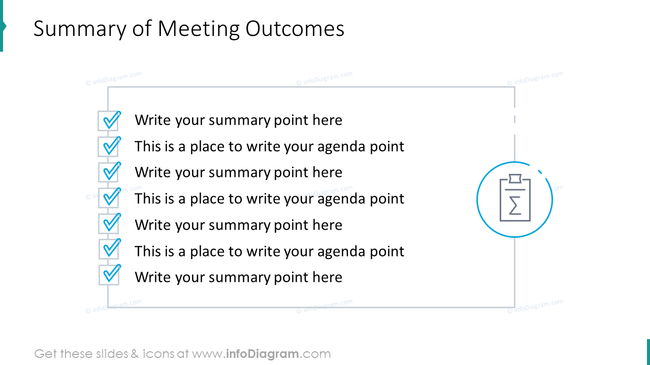 Meeting Summary Template