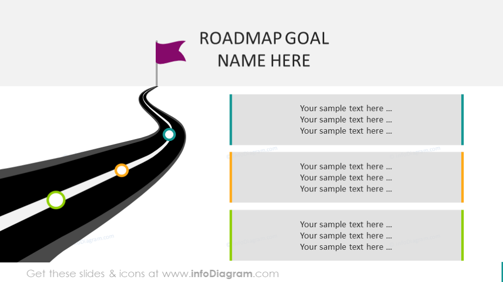 3d-curved-road-map-powerpoint-journey-highway-infographic