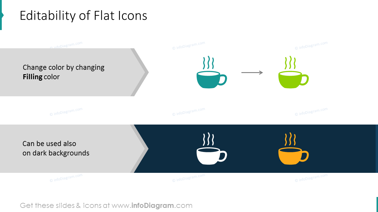 Media planning icons