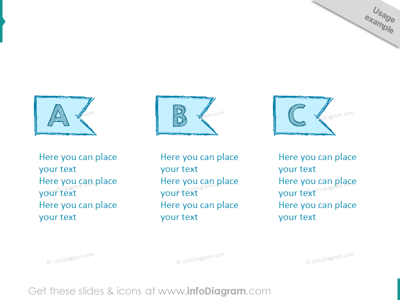 retro-infographics-banner-template-sketch-pencil-ribbon-ppt