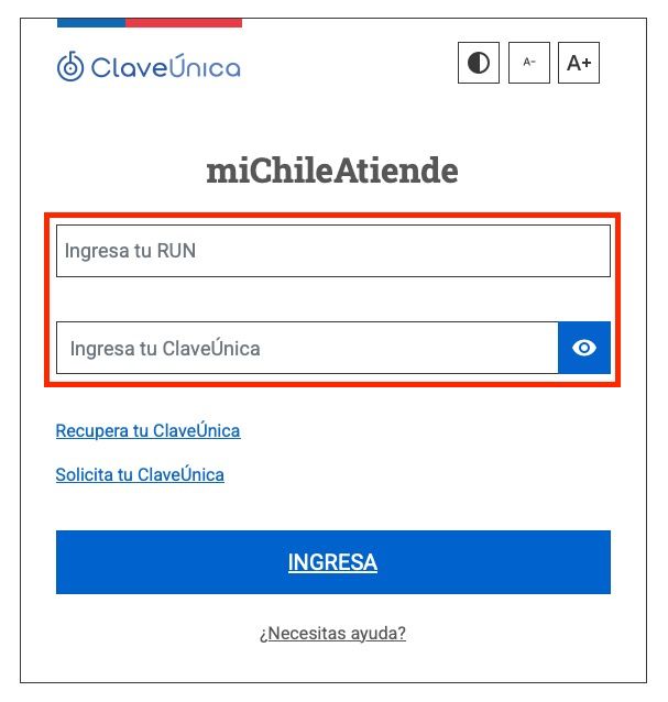 Login Clave Única