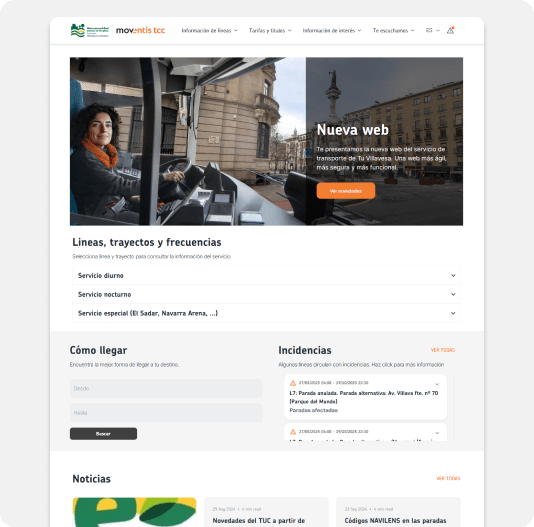 Principales novedades