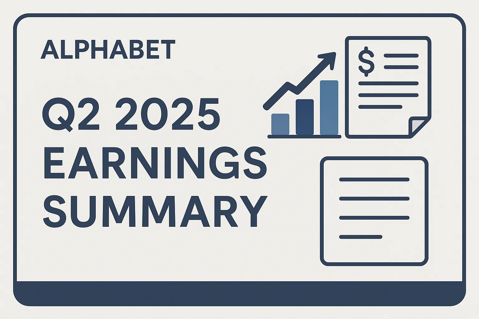Alphabet Q2 '25 Earnings