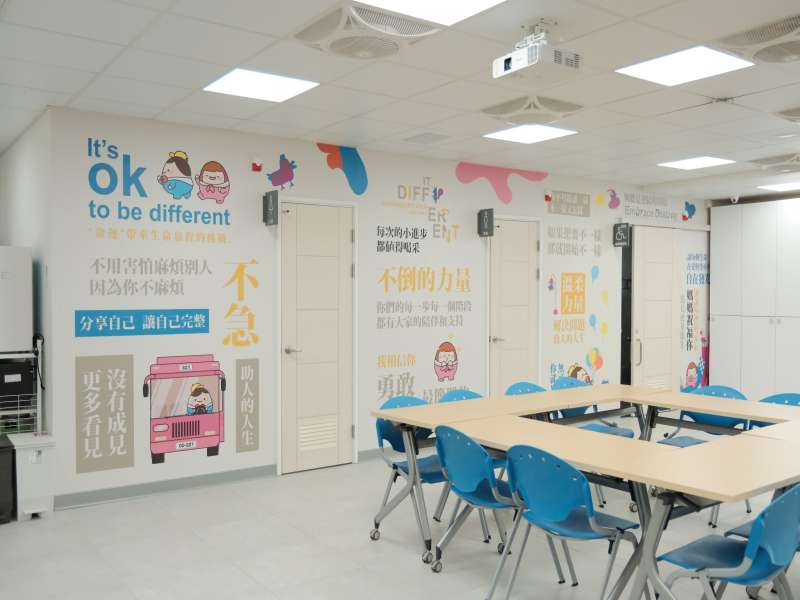 富宇贊助多項硬體設備，讓唐氏症基金會國安一期好宅服務順利落地。（圖／富宇慈善基金會提供。）