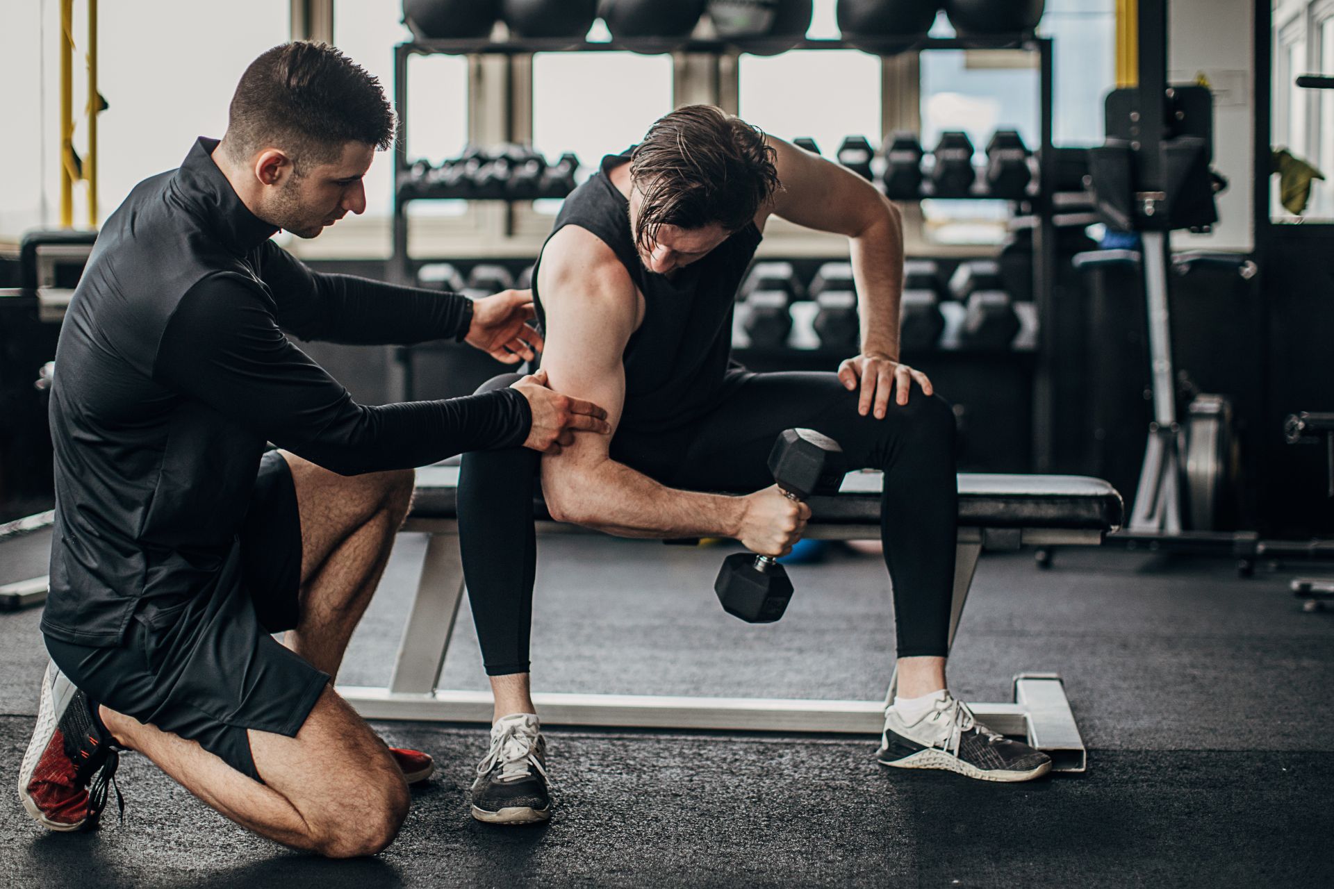 Are there any specific precautions or modifications that need to be considered during proximal tibiofibular joint rehab for athletes or active individuals?