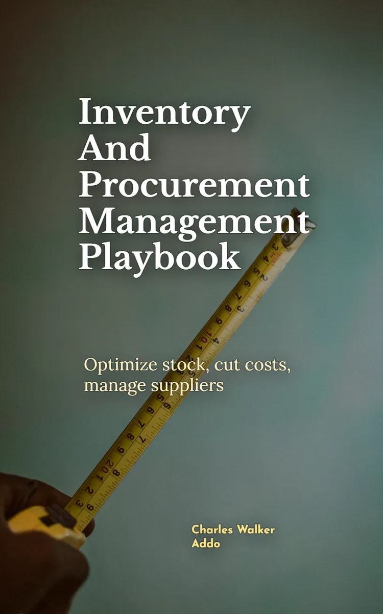 Inventory And Procurement Management Playbook