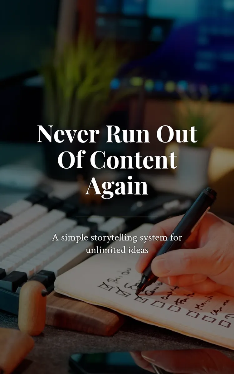 Never Run Out Of Content Again