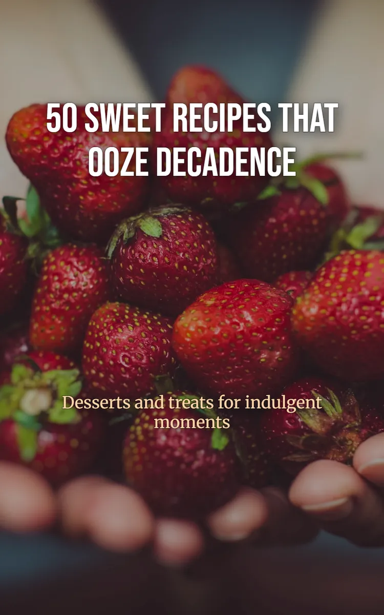 50 Sweet Recipes That Ooze Decadence